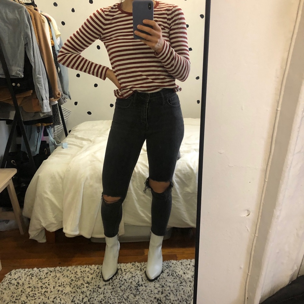 Madewell striped long sleeve t-shirt